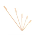Bamboo Skewer Bamboo Skewer Wholesale Health And Safty Bbq Wooden Bamboo Skewer Flat Wood Stick Barbeque