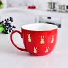 2019 Christmas Gifts Large Capacity Ceramic Breakfast Cup Coffee Cup Milk mug