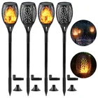 Solar Torches Solar Waterproof Flickering Dancing Flames Landscape Decoration Lighting Solar Torches Light