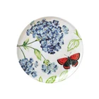 Melamine Dinnerware Thailand Floral Pattern Eco-Friendly Easy Washing Deep Floral China Dinner Plates