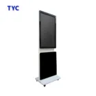 Split Screen 55 inch Rotatable full HD LCD Advertising Display machine