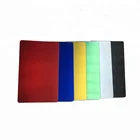 wholesale custom printed sublimation name black blank aluminium anodized aluminum metal business cards
