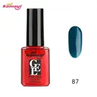 Kamayi Healthy Odorless Nail Gel Polish Soak Off Green Forest Series 6 colors Unique Gel Polish Red Bottle 12ml