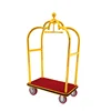 hotel crown head concierge birdcage baggage luggage trolley