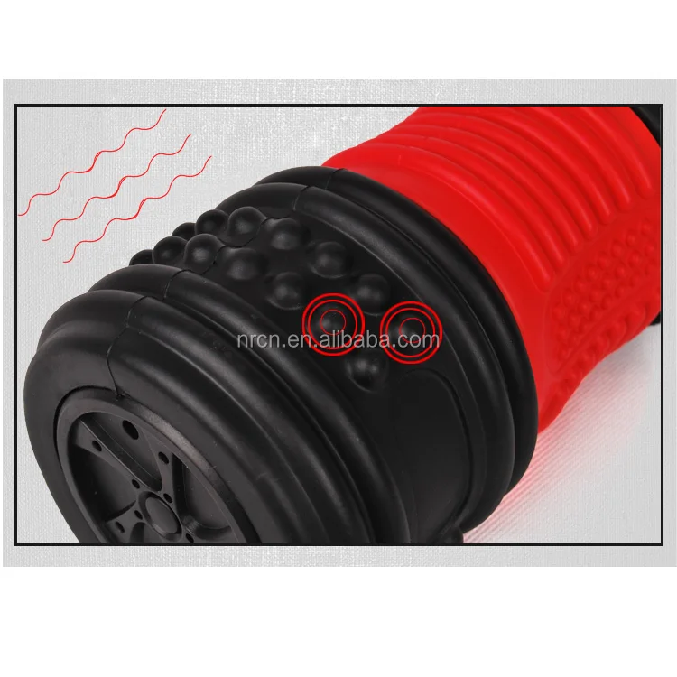 adjusted eva muscle vibrating massage foam roller