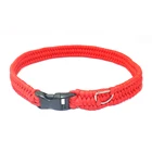 FOB Pet Accessories 2020 Dog Chain Collar, Wholesale Outdoor Pet Supplier Georgia Bulldogs Charm Pet Paracord Collar