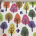 Cotton printing canvas fabric for bags pillows curtain tablecloth sofa