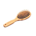 wholesale professional anti static makeup salon ionic detangling straight hair brush