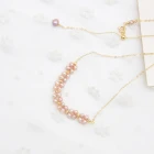 Newest Dainty Fashion Changeable Pendant Pearl Jewelry Drop Necklace