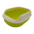 High Quality Pet Clean Up Products Plastic Indoor Cat Toilet Cat Sand Box