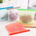 ECO Friendly Reusable Storage Bag Silicone Food Bag