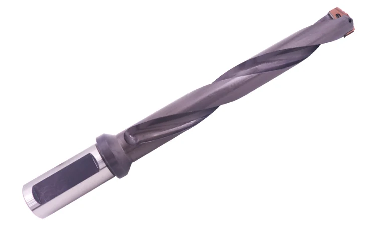 Taper Shank Exchangeable Solid Carbide Insert Spade Drill with Coolant Hole