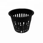 6 inch Round Indoor Garden Flower Pot Garden Hose Net Pots Greenhouses Plastic Pots