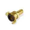 stainless copper brass aluminium OEM us type air hose coupling universal hose end claw couplings with claws
