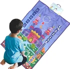 interactive smart kid islam rugs gift Carpet Muslim Foldable Prayer Rug Islamic Travel Compass Educational Prayer Mat For Kids