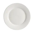 10.5inch Ceramic Dinnerware Plate White Flat Porcelain Charger Plate