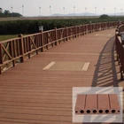Engineered Composite PE Engineered Flooring Wood Plastic Composite Wooden Decking 140*23mm For Outdoor