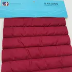 Pongee Fabric Thailand Quality Plain Waterproof Red Gsm Technics Building Style