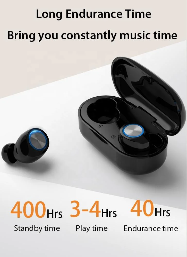 TW60 TWS Ture Wireless Stereo Deep Bass Hifi Sport Earbuds Gaming Headset Music Headphones Blue tooth 5.0 Earphone - ANKUX.COM