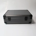 Aluminum Aluminum Box Storage Dark Grey Custom Portable Aluminum Camera Tool Box Aluminum Briefcase Storage Tool Case