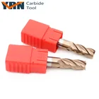 YRN Cnc 4mm Router Bits End Mills Tool Carbide Milling Cutter Tisin Coated End Mill Cutter Milling Cutter Drill