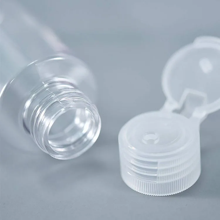 High Quality White Or Transparent Flip Top Bottle Cap For Ml Ml