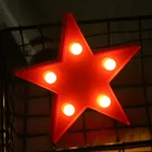 best- selling battery powered led neon light small star design for party decoration