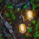 Outdoor waterproof patio garden wedding light string christmas decoration solar led string light
