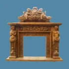 Modern Fireplaces Indoor Marble Fireplace Indoor Modern White Marble Cherub Carvings Over Mantel Fireplaces
