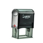 WES 30x50mm plastic pill stamp acrylic stamps collection