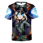 Wholesale 3D Cartoon Sublimation Printed Short Sleeve Polyester Men T shirt