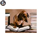 Home decoration China supplier 3d picture of animals with frame