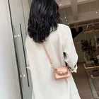 Fashion Pu Leather Alligator Saddle Women Shoulder Bags