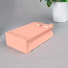 Shopping Bags Bag Paper Handle Bag Promotional Boutique Shopping Bags Paper Carry Bag With Flat Handles