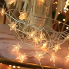 Christmas Led Light Christmas 10 LED Star String Light For Home Garden Decoration