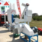 corn grass pellet mill ring die pellet feed line 2ton animal feed pellet production line