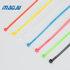 Maoju Manufacturer 3.6*120 popular Self Locking Nylon Zip Ties plastic Cable Ties