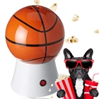 Hot Sale Basketball Shape Popcorn Making, Machine Mini Small Basketball Shape Popcorn Maker Hot Air/