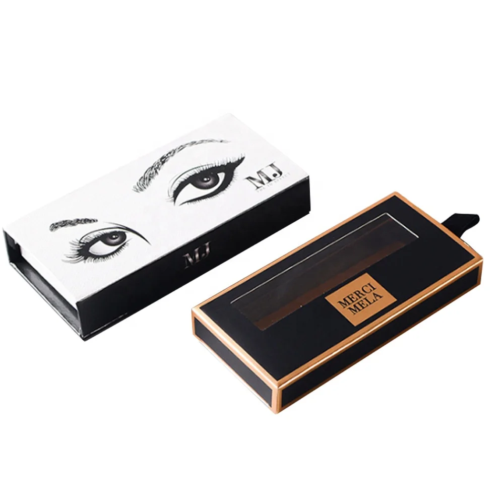 square eyelash packaging box, custom eyelash packaging box