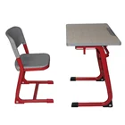 Comfortable School School Desk And Chair Hot Sale Comfortable University School Furniture Desk And Chair