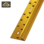 Home decor aluminum carpet trim metal flooring accessory