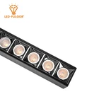 High brightness living room dining room surface mounted smd3030 48w led liner light
