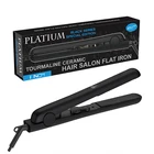 Hair Straightener Tourmaline Ceramic Salon Flat Iron With Pure Solid Ceramic Plate