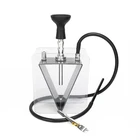Wholesale Hookah Shisha Smoking Chicha Square Sheesha Hookah triangle Import Hookahs for Sale narguile