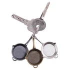 Oem metal mini pan helmet 98k weapon gun war games keychain