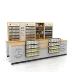 Supermarket Design Boutique Checkout Counter Cashier Desk For Retail Stores
