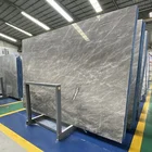Hot Selling Polishing Cairns Grey Blue Marble Slab For Stairs And Flooring