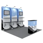 Booths Tension Fabric Booth Exhibition Design Custom Printing Tension Fabric Awesome Trade Show Booths