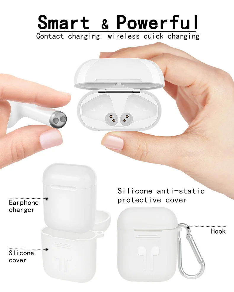 i9s TWS Headphones Earphone Bluetooth Wired Headset Wireless Bluetooth Earphones - ANKUX.COM