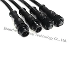 Cable M12 Metal Joint IP67 Waterproof Cable With 5pin 22awg Wire Harness